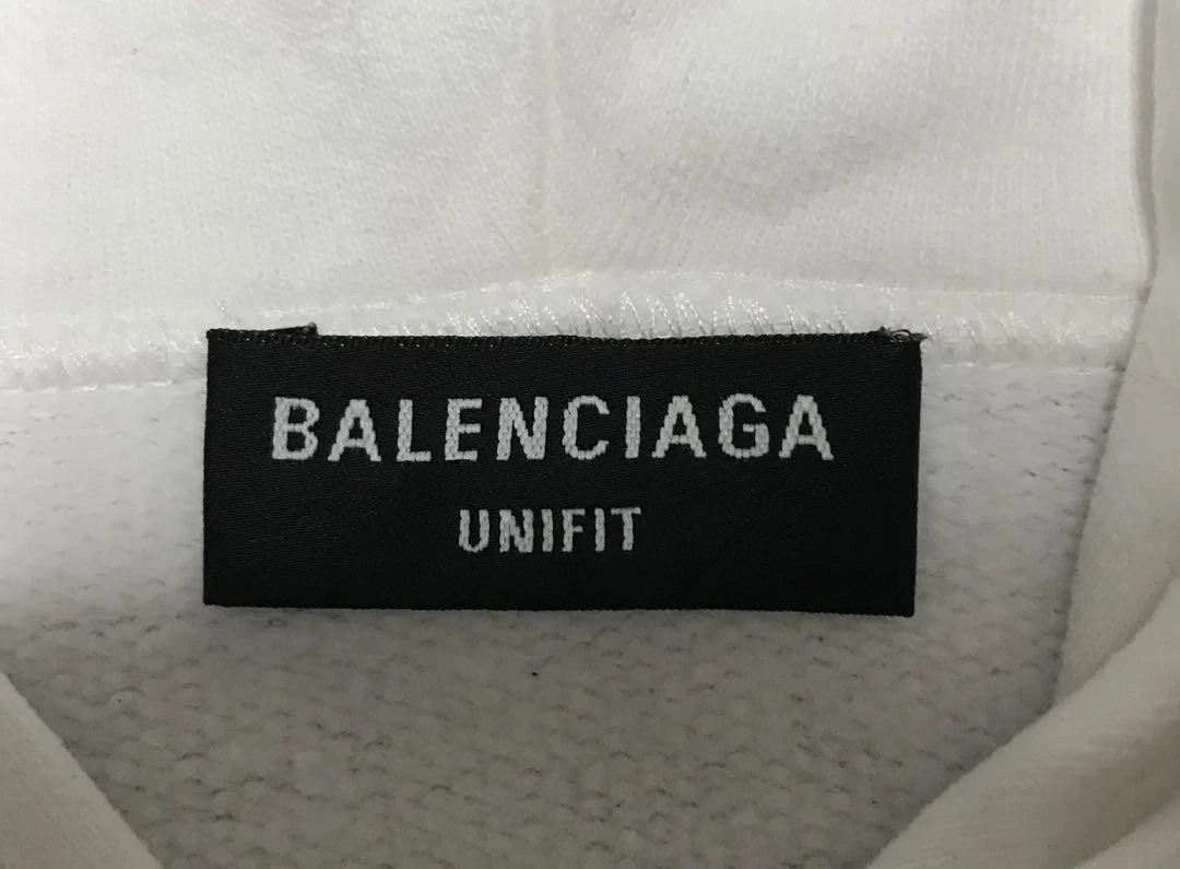 Felpa con cappuccio multi toppa Balenciaga Nasa