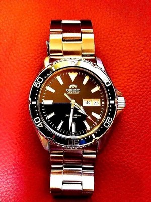 Orient Watch Analog Mako 3 RN-AA0808E Camas Green 19.5cm