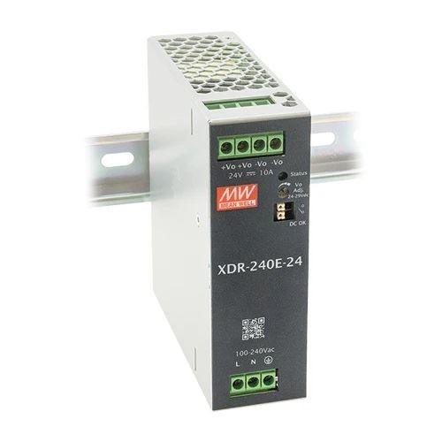 Mean Well XDR-240E-12 Alimentation 12V stable contre surcharges
