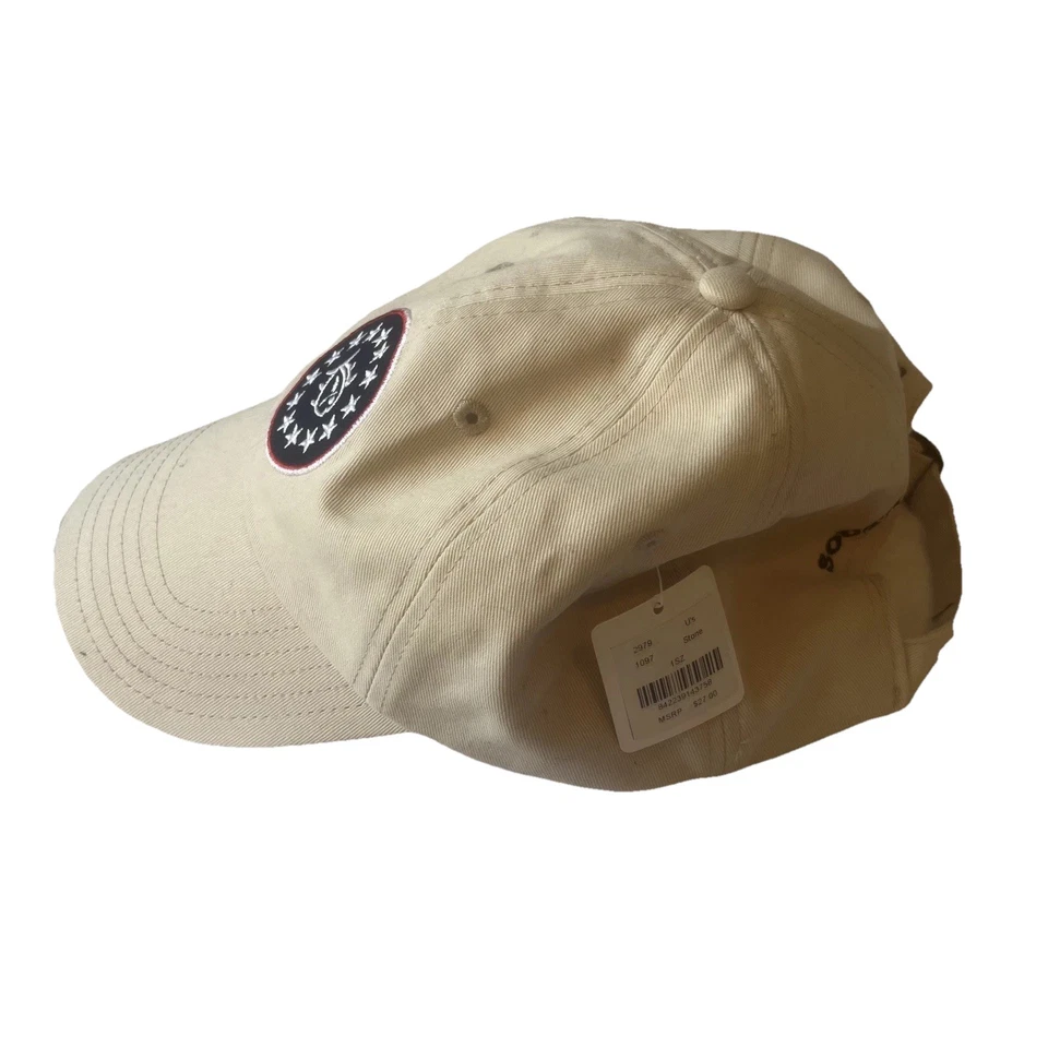 Southern Tide Skipjack Logo Patch Baseball Hat Cap Stone With tags MSRP $27.00 - Image 2 of 4