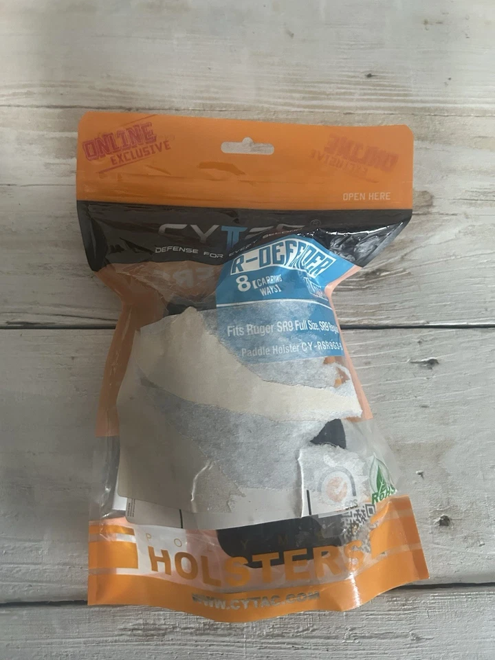 New Cytec Paddle Holster Fits Ruger SR9 Right Handed - Image 4 of 4