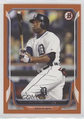 2014 Bowman Orange 20/250 Torii Hunter #38 e5r