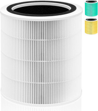 Core 400S Series 3-Stage Original Filter Core 400S-RF: Core 400S Replacement Filter for LEVOIT Core 400S and Core400S-P/Core 400S-Rf Sm