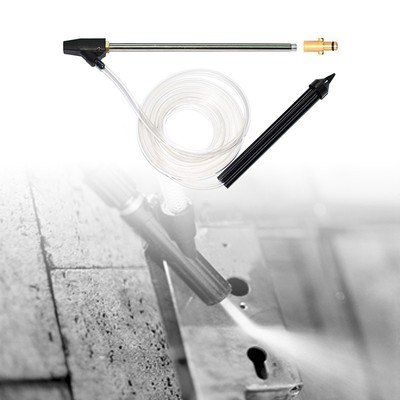 Sand Injector Nozzle Oil rust dirt Sand and Wet Brass adapter Suction Pipe