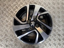 14-22 PEUGEOT 108 15 INCH 4 STUDS 9 SPOKE ALLOY WHEEL 4.5JX15 (SCRATCH)