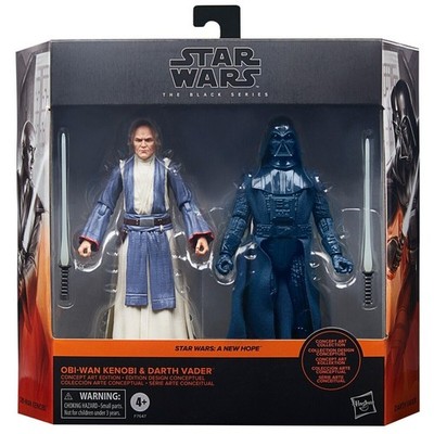 Star Wars Black Series 6 Inch Figuren: Obi-Wan Kenobi & Darth Vader Concept