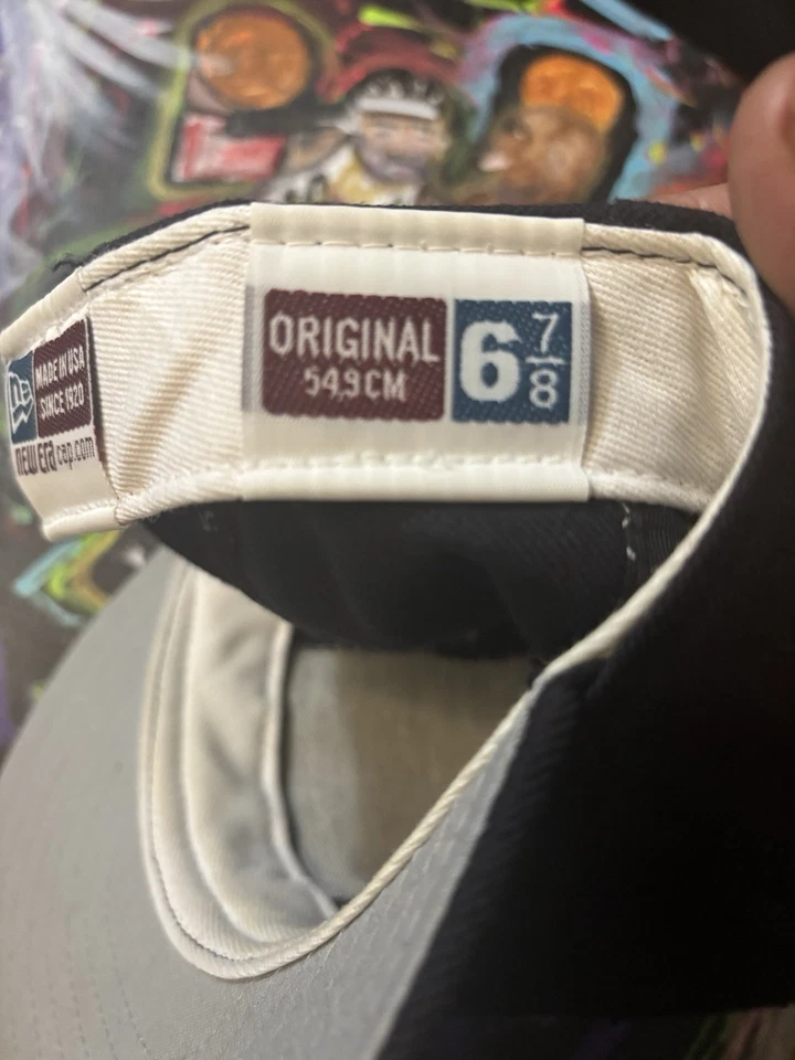 Adult Boston Red Sox Rare 100 Seasons Charter Member Gold Patch Hat Size 6 7/8 - Image 4 of 4