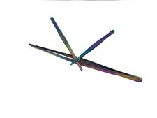 10" 25cm Chameleon Chrome Tweezers Bearded Dragon Gecko Reptile Lizard Snake ...
