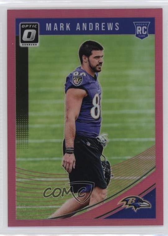 2018 Donruss Optic Rookies Pink Prizm Mark Andrews #121 Rookie RC 1d0