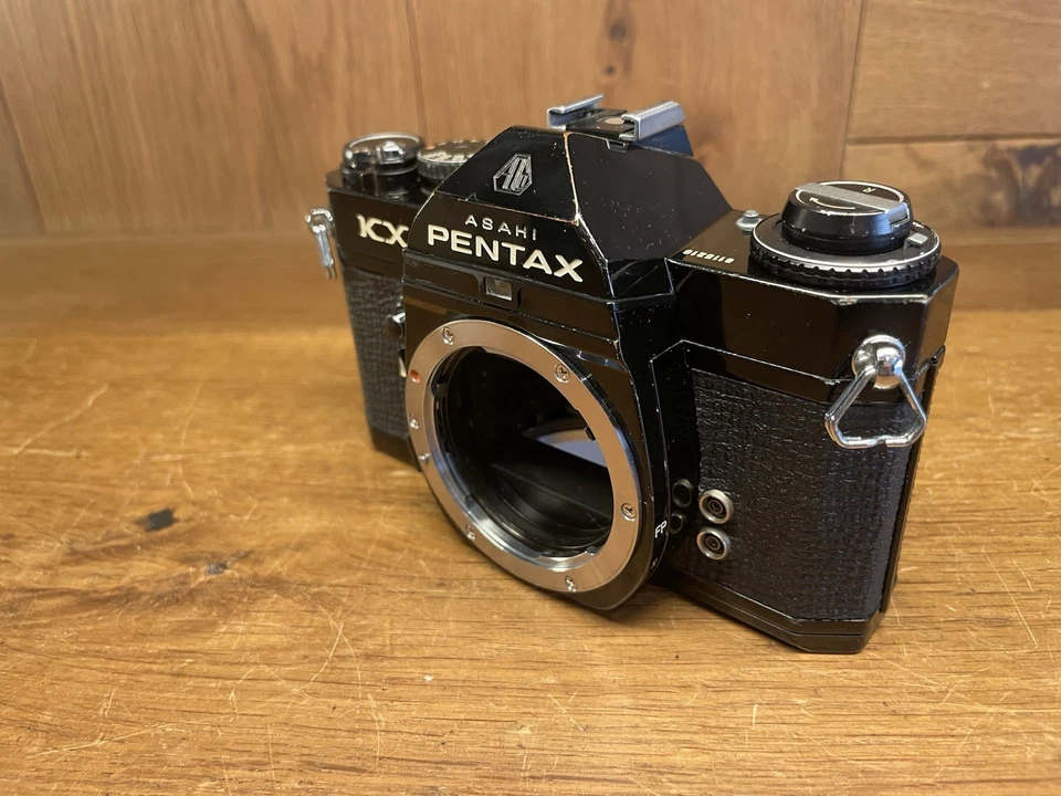 *Revisado: casi como nuevo* Cuerpo de cámara fotográfica negra Pentax KX de Japón #C8-31 Foto 2 de 4