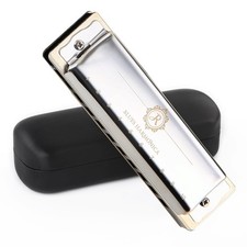 Harmonica Key of A 10 Holes 20 Tones Blues Harp Diatonic Mouth Organ Armonica...