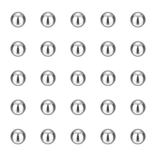 200pcs Precision Balls 5/32" Diameter G25 Solid Chrome Steel Bearing Balls