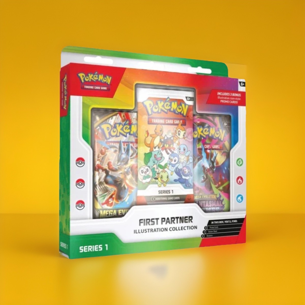 Pokémon First Partner Illustration Collection: Series 1 (CONFIRMED