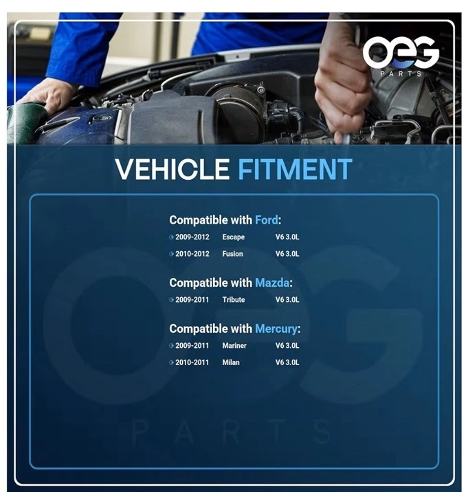 Alternador nuevo OEG Parts compatible con Ford Fusion, Mazda Tribute, Mercury Foto 4 de 4