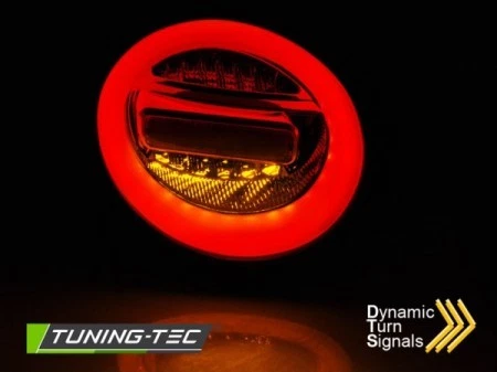 LED Luces Traseras Barra de para VW New Beetle 98-05 Rojo / Humo Dinámico - Imagen 4 de 4