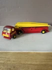 Vintage 1970’s TONKA 18 Red/Yellow Pressed Steel Ladder Rescue 10.5” Fire Truck
