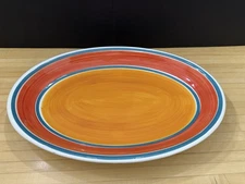 La Primula Italy 19 3/8" X 13 3/8” Colorful Pasta Serving Plater