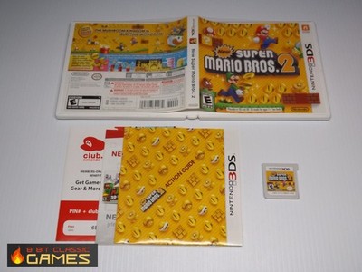 New Super Mario Bros. 2  COMPLETE   - NINTENDO 3DS - FAST SHIPPING!  515a