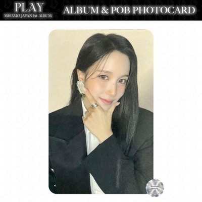 MISAMO PLAY JAPAN LUCKY DRAW PHOTOCARD FOIL STAMPING JYP ONCE