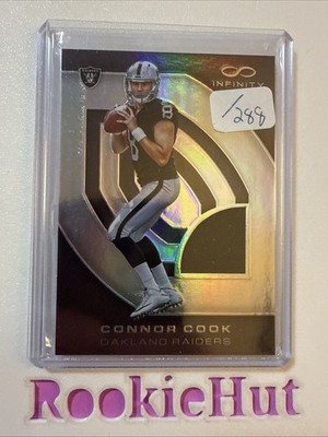 Rh2308 2016 Infinity Rps Rookie Materials Connor Cook #RM-CO Raiders /288 MEM RC