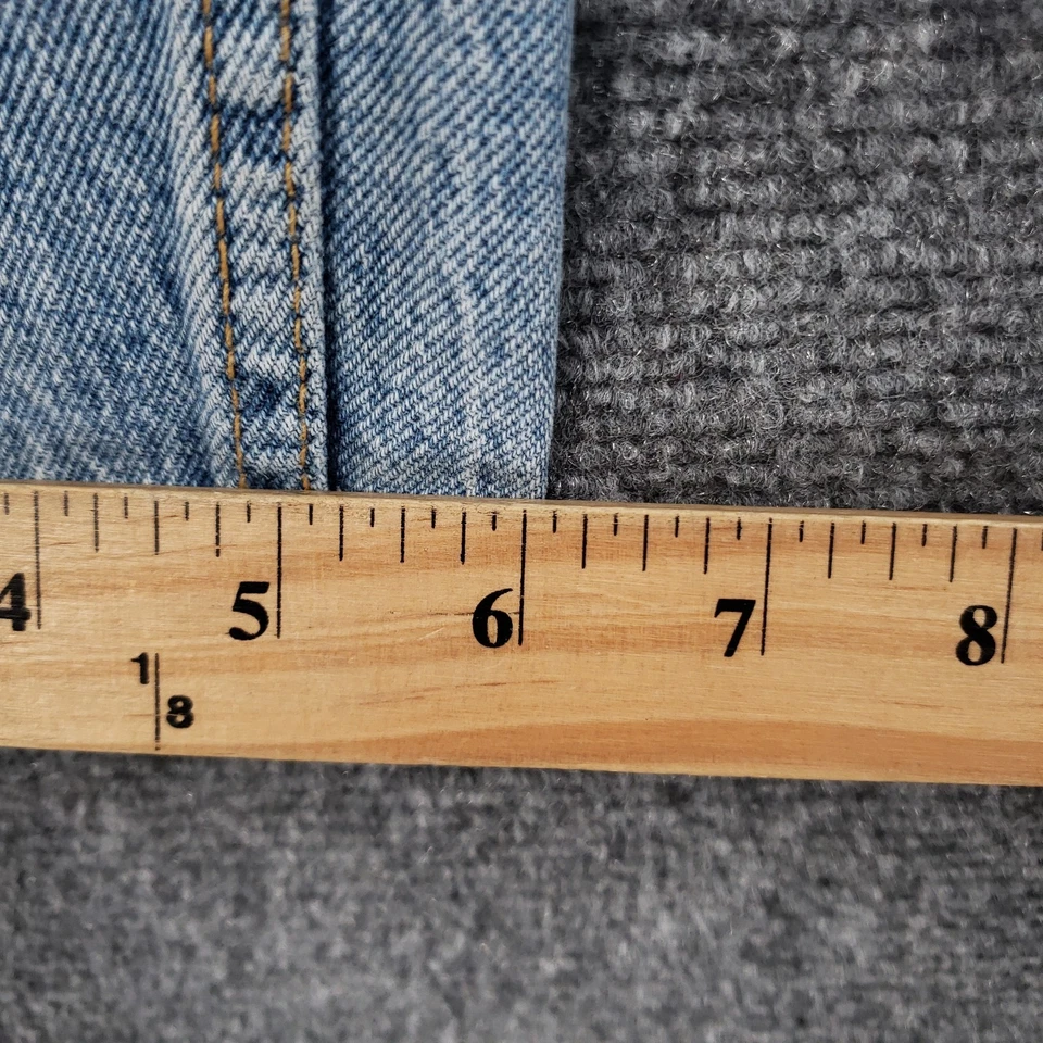 Levis 512 Jeans Mens 33x30 Blue Slim Fit Tapered Stretch Light Wash Denim Casual - Image 4 of 4