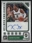 Xavier Tillman Signature Series Memphis Grizzlies 2020-21 Donruss Optic #SS-XAT