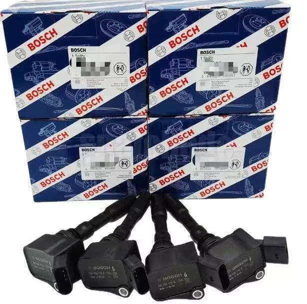 4 оригинальные катушки зажигания BOSCH для VW Audi Porsche 1.8 2.0 TFSI EA888 Gen3 CJX CHH - Изображение 2 из 3
