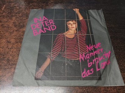 Ina Deter Band - Neue Männer braucht das Land / Der Eislöffel 7'' LP