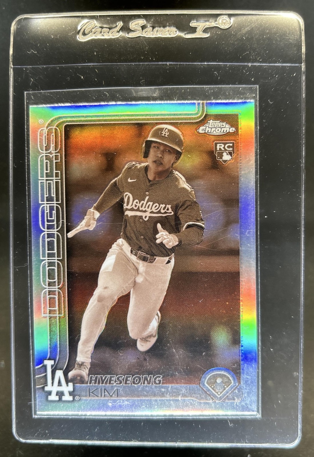 2025 Topps Chrome Hyeseong Kim RC Sepia Refractor Rookie #152 Dodgers