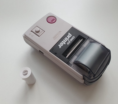 Original GameBoy Drucker + neues Thermopapier | Nintendo Printer | MGB-007 | TOP