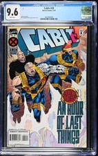 CABLE #20 (Marvel:1995) X-MEN CGC 9.6 (NM+) White Page 2nd HIGHEST GRADED