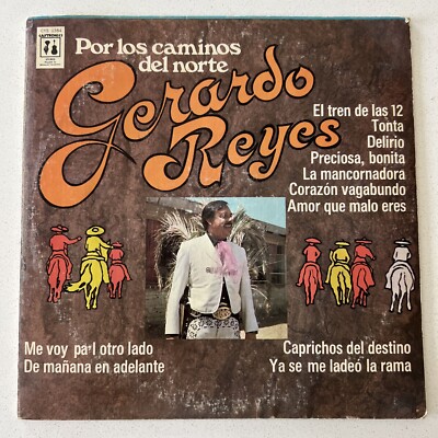 GERARDO REYES POR LOS CAMINOS DEL NORTE TEX MEX CYS-1384 FANTASTIC ALBUM 1973