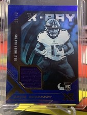 2020 XR DEVIN DUVERNAY #XR-DD Rookie RC X-Ray Swatches 13/49 Jersey # Ravens