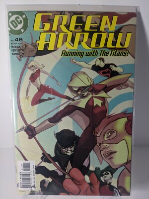 Green Arrow #46 (2005) Running with the Titans! DC Comics. 12 PICTURES =====