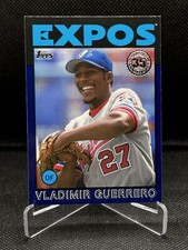2021 Topps 1986 Topps Baseball 35th Anniversary Blue Vladimir Guerrero #86B-68