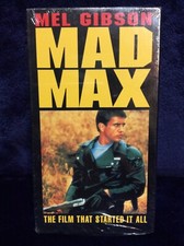 Mad Max (VHS) Goodtimes 1993 George Miller *Sealed* NIP Ozploitation rare 