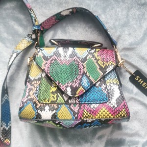 multi snake purse