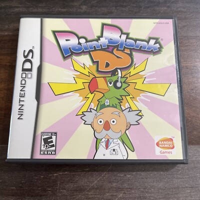 Point Blank DS (Nintendo DS) Lite DSi XL 3DS 2DS w/Case & Manual