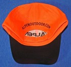 Alpen Optics Hunting Shooting Hat Baseball Cap Embroidered Hunter Orange New — photo 3