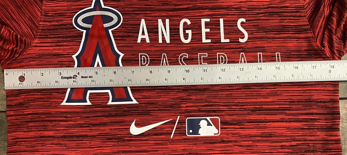 Nike Los Angeles LA Angels MLB Baseball Team Practice Training
