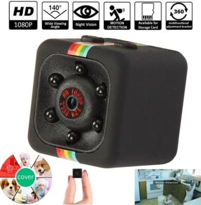 SQ11 Full HD 1080P Mini DV DVR Security Camera Dash Camcorder IR Night Recorder