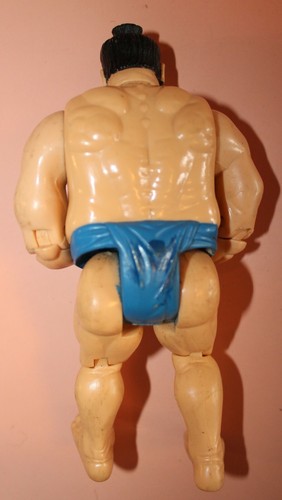 Vintage 1985 Ruby Spears Chuck Norris Kommandos TABE Sumo Action Figure - 6" - Picture 4 of 4