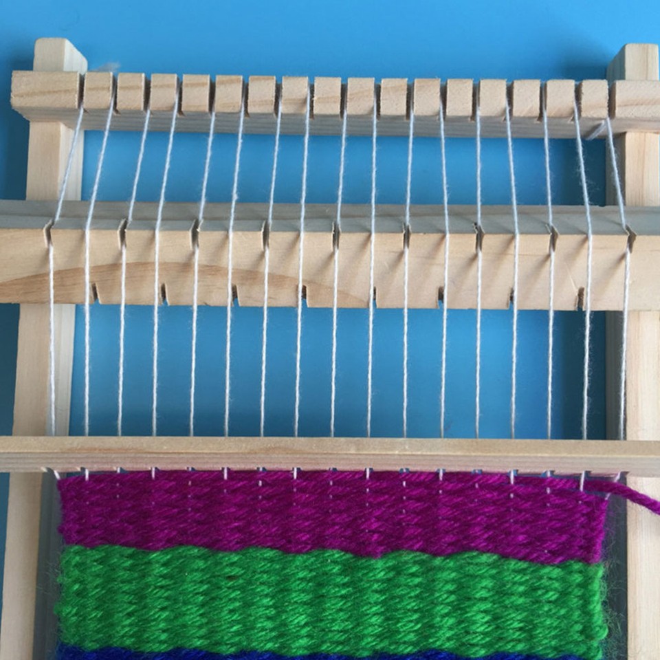 Hand Weave Machine Weaving Loom for Adults Peg Rugs Children's