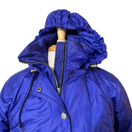 Nils Ski Wear Women's Vintage VTG 90s Purple Ski Snow Winter Board Coat Size 8 - Picture 9 of 16