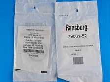 SEALED Ransburg 79001-52 Perfluoroelastometer O-Ring, 2-030, Kalrez Lot of 2