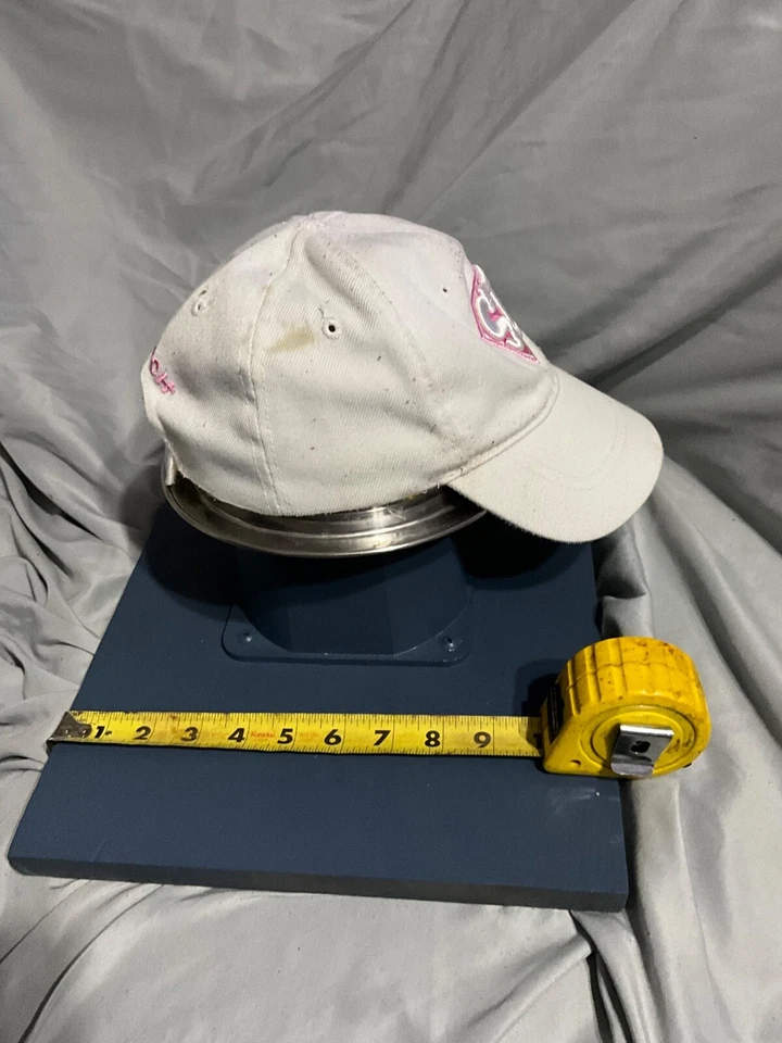 Gorra blanca con rosa bordada Super Perra chica mala mujer atrevida Foto 4 de 4