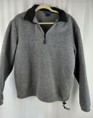 Fleece Zip Pullover Sweater 