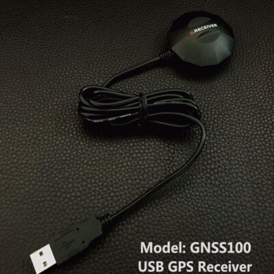 GNSS100 Magnetic USB GPS Module 50CH Receiving 1.5m GPS Receiver Built-in TCXO