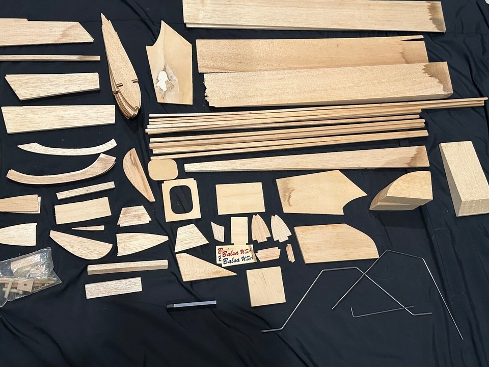 Versione Di Aggiornamento 1.2M RC Elettrico Balsa Legno Aereo - Foto 7