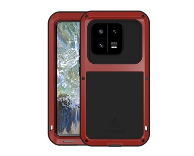 Custodia Impermeabile Per IPhone 17 R-JUST In Metallo Silicone Vetro Temperato Con Supporto (argento - Foto 3